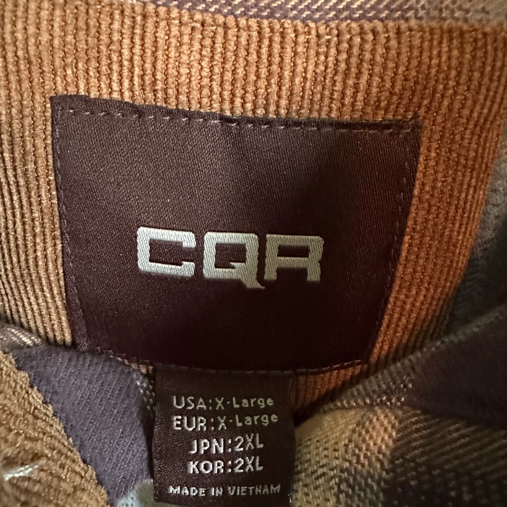 CQR Plaid Shirt